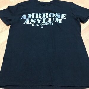 Wrestling boys tee shirt size 16-18 black